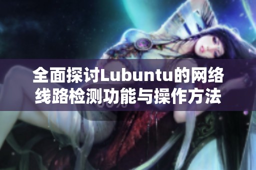 全面探讨Lubuntu的网络线路检测功能与操作方法