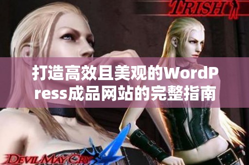 打造高效且美观的WordPress成品网站的完整指南