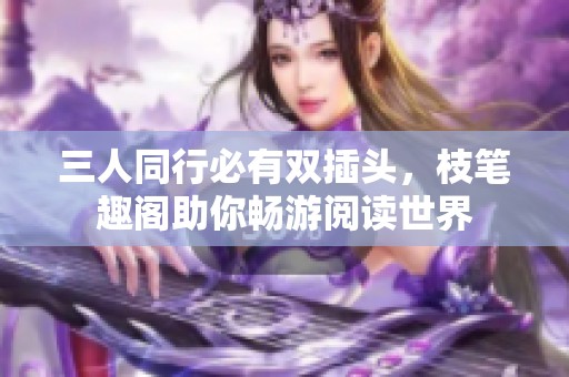 三人同行必有双插头，枝笔趣阁助你畅游阅读世界