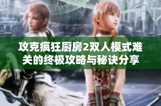 攻克疯狂厨房2双人模式难关的终极攻略与秘诀分享