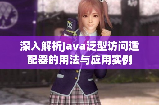 深入解析Java泛型访问适配器的用法与应用实例