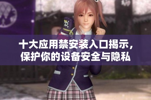 十大应用禁安装入口揭示，保护你的设备安全与隐私