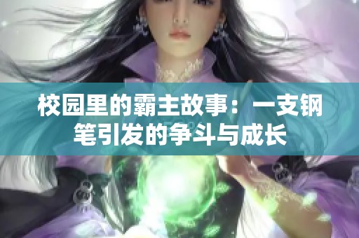 校园里的霸主故事：一支钢笔引发的争斗与成长