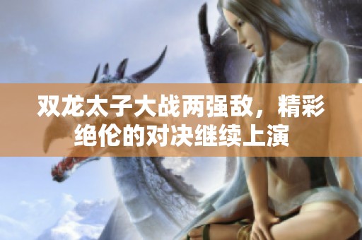双龙太子大战两强敌，精彩绝伦的对决继续上演