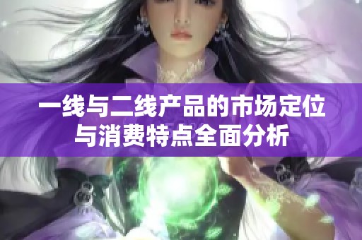 一线与二线产品的市场定位与消费特点全面分析
