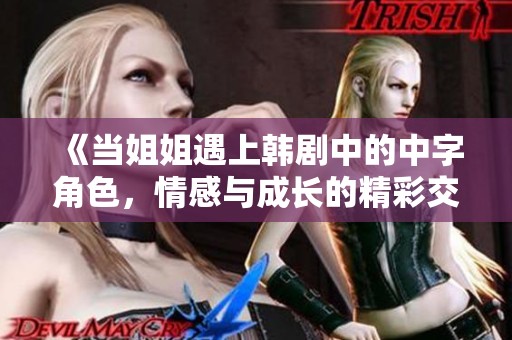 《当姐姐遇上韩剧中的中字角色，情感与成长的精彩交织》