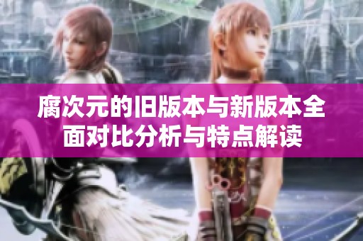 腐次元的旧版本与新版本全面对比分析与特点解读