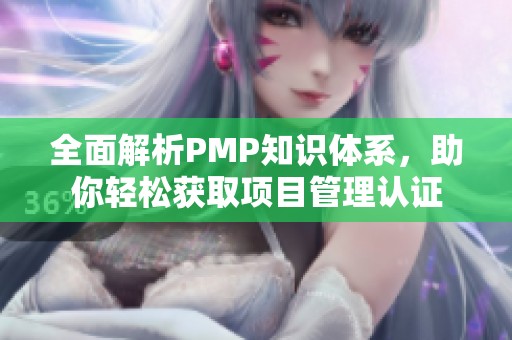 全面解析PMP知识体系，助你轻松获取项目管理认证