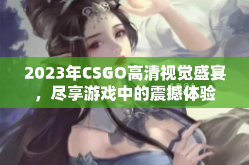 2023年CSGO高清视觉盛宴，尽享游戏中的震撼体验