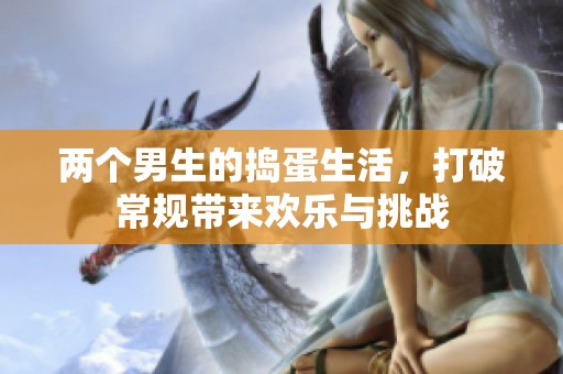 两个男生的捣蛋生活，打破常规带来欢乐与挑战