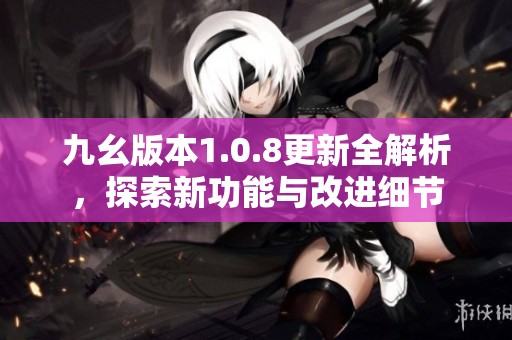 九幺版本1.0.8更新全解析，探索新功能与改进细节