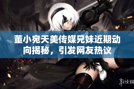 董小宛天美传媒兄妹近期动向揭秘，引发网友热议
