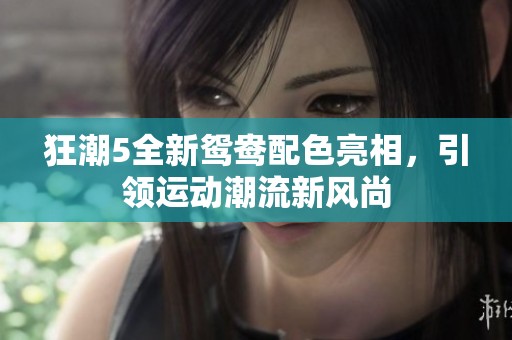狂潮5全新鸳鸯配色亮相，引领运动潮流新风尚