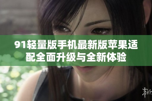 91轻量版手机最新版苹果适配全面升级与全新体验