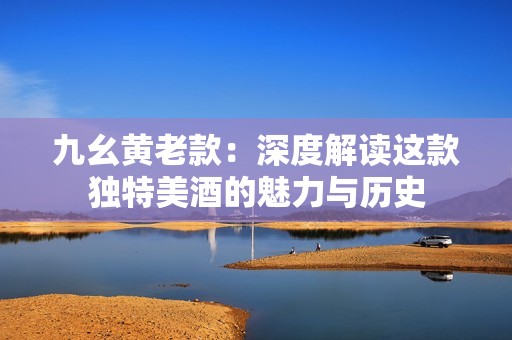 九幺黄老款：深度解读这款独特美酒的魅力与历史