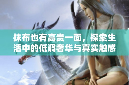 抹布也有高贵一面，探索生活中的低调奢华与真实触感