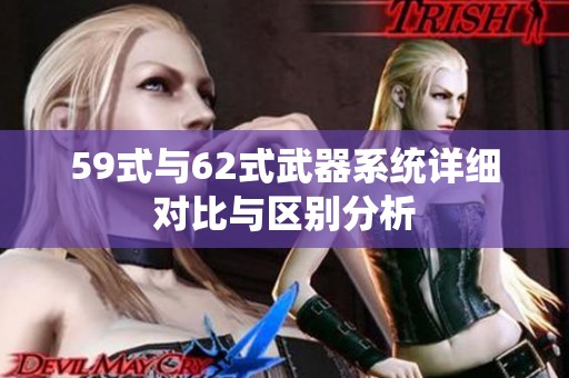 59式与62式武器系统详细对比与区别分析