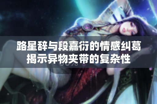 路星辞与段嘉衍的情感纠葛揭示异物夹带的复杂性