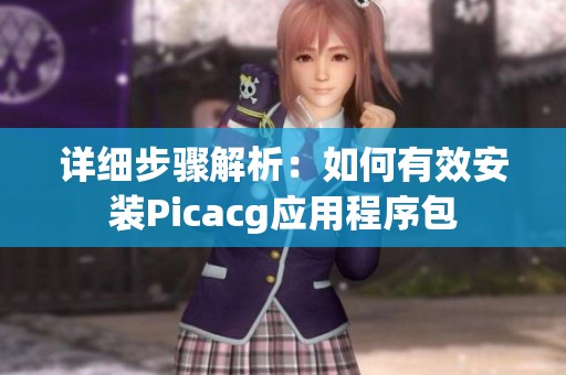 详细步骤解析：如何有效安装Picacg应用程序包