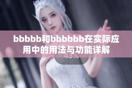 bbbbb和bbbbbb在实际应用中的用法与功能详解