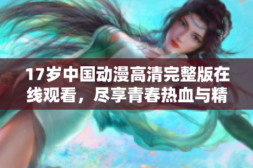 17岁中国动漫高清完整版在线观看，尽享青春热血与精彩剧情