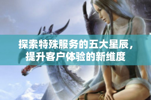 探索特殊服务的五大星辰，提升客户体验的新维度