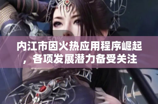内江市因火热应用程序崛起，各项发展潜力备受关注